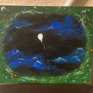 Original art, acrylic on canvas
